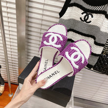 Load image into Gallery viewer, Chanel Slides