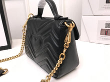Load image into Gallery viewer, Gucci GG Marmont Mini Top Handle Bag