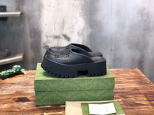 Load image into Gallery viewer, Gucci Platform Perforated G Sandals