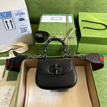 Load image into Gallery viewer, Gucci Small Top Handle Bag With Bamboo