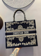 Load image into Gallery viewer, Christian Dior Book Tote Bag