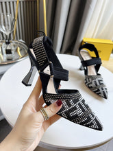 Load image into Gallery viewer, Fendi Colinri Slingback Heels