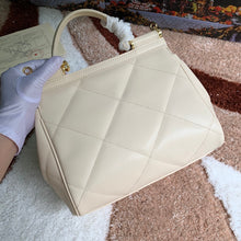 Load image into Gallery viewer, Dolce and Gabbana Medium Sicily Bag In Aria Matelasse Calfskin