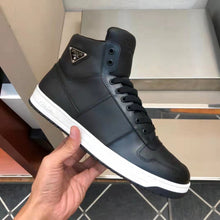 Load image into Gallery viewer, Prada Downtown Leather High Top Sneakers