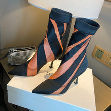 Load image into Gallery viewer, Jimmy Choo Mugler Sock Ankle Boots