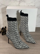 Load image into Gallery viewer, Balmain Skye Stretch Knit Ankle Boot
