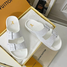 Load image into Gallery viewer, Louis Vuitton Bom Dia Flat Mule