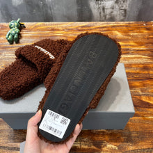 Load image into Gallery viewer, Balenciaga Furry Slide Sandals