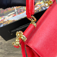 Load image into Gallery viewer, Dolce and Gabbana Small Dauphine Leather Regular Sicily Bag