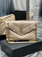 Load image into Gallery viewer, YSL PUFFER MEDIUM BAG IN QUILTED LAMBSKIN