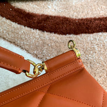 Load image into Gallery viewer, Dolce and Gabbana Medium Sicily Bag In Aria Matelasse Calfskin