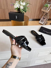 Load image into Gallery viewer, YSL Tribute Flat Mule