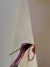 Load image into Gallery viewer, Tom Ford Leather Padlock Pointy Naked Sandal
