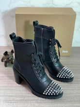 Load image into Gallery viewer, Christian Louboutin Ts Croc 70 Spiked Leather Ankle Boot
