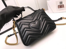 Load image into Gallery viewer, Gucci GG Marmont Mini Top Handle Bag