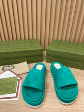 Load image into Gallery viewer, Gucci GG Platform Sandal