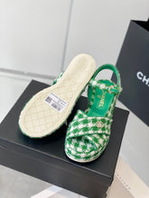 Load image into Gallery viewer, Chanel Platform Sandals