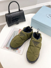 Load image into Gallery viewer, Prada Paddled Nylon Slip on Shoes