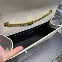 Load image into Gallery viewer, YSL Kate Medium In Grain Poudre embossed Leather Bag