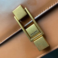 Load image into Gallery viewer, YSL LE CARRE SATCHEL IN BOX SAINT LAURENT LEATHER