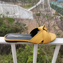 Load image into Gallery viewer, YSL Bianca Flat Mule Sandal