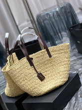 Load image into Gallery viewer, YSL Painer Medium Bag In Raffia