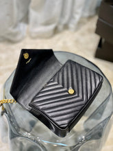 Load image into Gallery viewer, YSL College Medium Quilted leather Bag