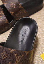 Load image into Gallery viewer, Louis Vuitton Bom Dia Flat Mule - LUXURY KLOZETT
