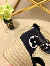 Load image into Gallery viewer, Louis Vuitton Starboard Wedge Sandals