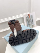 Load image into Gallery viewer, Prada Paddled Nylon Slip on Shoes