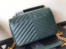 Load image into Gallery viewer, YSL College Medium Quilted Leather Bag - LUXURY KLOZETT