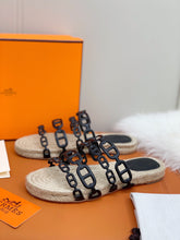 Load image into Gallery viewer, Hermes Ancone Espadrilles