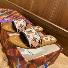 Load image into Gallery viewer, Louis Vuitton Crafty Lock It Flat Mule