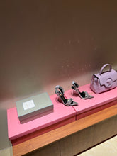 Load image into Gallery viewer, Tom Ford Mirror Leather And Crystal Stones Pointy Jewel Sandal