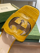 Load image into Gallery viewer, Gucci Interlocking G Cut Out Sandal