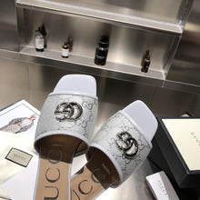 Load image into Gallery viewer, Gucci Slides With Double G