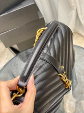 Load image into Gallery viewer, YSL College Medium Quilted leather Bag