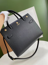 Load image into Gallery viewer, Burberry Medium Leather Title Bag