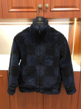Load image into Gallery viewer, Louis Vuitton Jacquard Damier Fleece Blouson