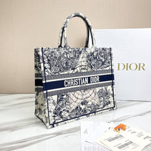 Load image into Gallery viewer, Christian Dior Book Tote Bag