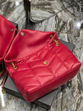 Load image into Gallery viewer, YSL PUFFER MEDIUM BAG IN QUILTED LAMBSKIN