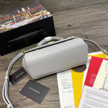 Load image into Gallery viewer, Dolce and Gabbana Small Dauphine Leather Regular Sicily Bag