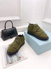 Load image into Gallery viewer, Prada Paddled Nylon Slip on Shoes