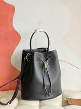 Load image into Gallery viewer, Burberry Leather Small TB Bucket Bag