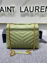 Load image into Gallery viewer, YSL Loulou Medium Chain Bag In Y Leather