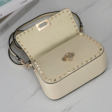 Load image into Gallery viewer, Valentino Garavani Small Rockstud Grainy Calfskin Bag