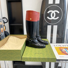 Load image into Gallery viewer, Gucci Knee High Boots With Harness