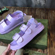 Load image into Gallery viewer, Gucci Sandal With Mini Double G