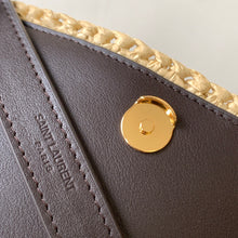 Load image into Gallery viewer, YSL Niki Medium Chain Bag In Raffia