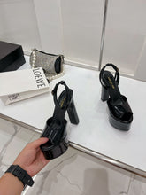 Load image into Gallery viewer, YSL Jodie Platform Sandals